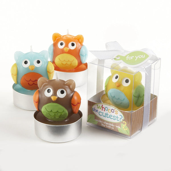 Owl candle (Set of 4)