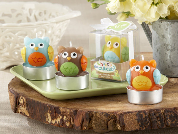 Owl candle (Set of 4)